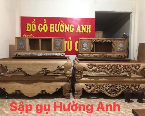 Sập ngũ phúc kim tiền mai cài thọ