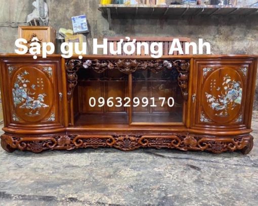 Tủ chè cánh cong kt 190