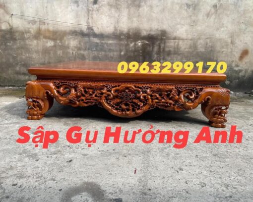 sập chân vuông 24