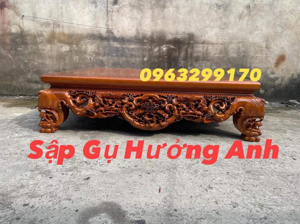 sập chân vuông 24